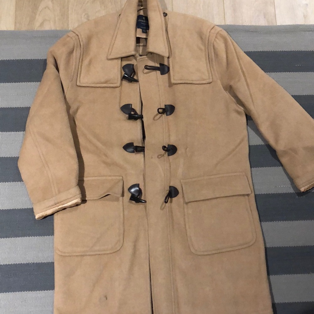 Brooks brothers men’s brown coat